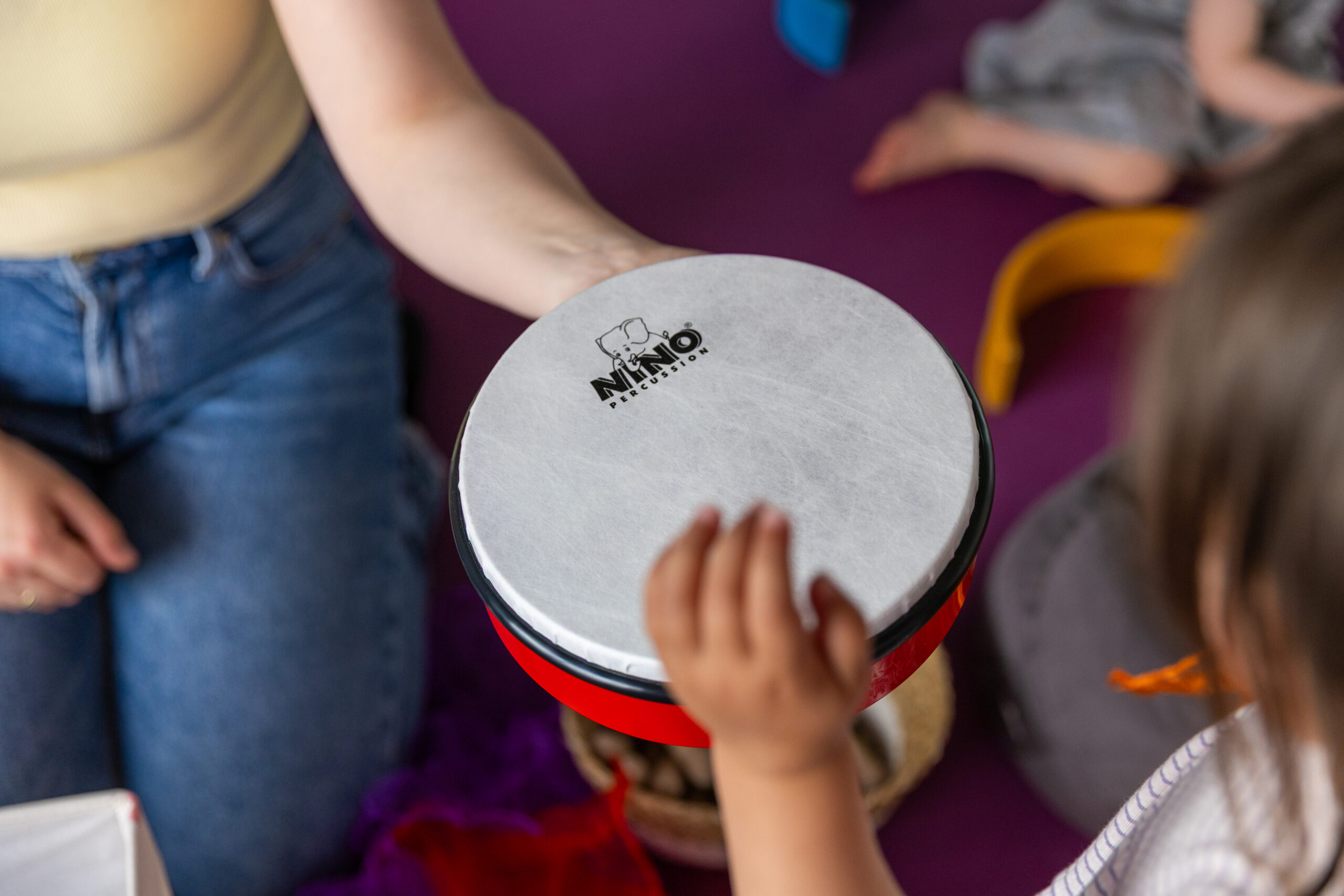 Gemeinsames Musizieren beim Musikzauber